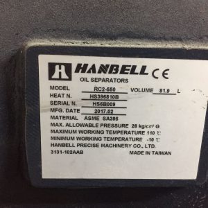 HANBELL RC2-550 KOMPRESÖR