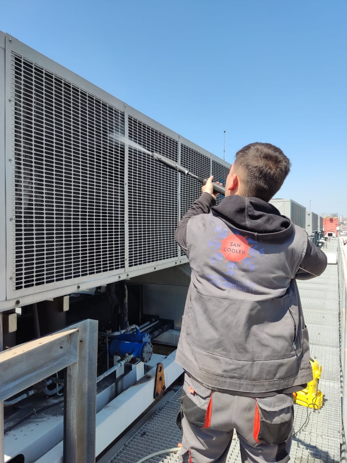 chiiler-kondanser-bakim-tamir-water-cooled